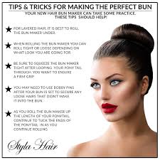 Styla Hair Magic Bun Maker (2 Small, 2 Large) Foam Sponge Bun Shaper Hair  Accessories (Brunette) : Amazon.ca: Beauty & Personal Care