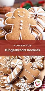 Homemade Gingerbread Cookies Recipe Gingerbread Cookies Fun Desserts Easy Christmas Cookie Recipes