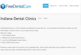 Dental clinic hours are by appointment only. Free Dental Care Indiana Iupui Indianapolis One Iu