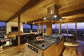 We have house plans with panoramic windows for modern taste. Hillside Home Opened Up With A Post And Beam Makeover