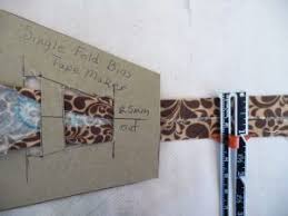 Mifxin bias binding tape maker kit binder tool craft cutters and embossers (part number: Continuous Bias Tape Sewn By Tanya Blog