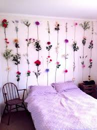 I Want To Try This Floral Wall In My Living Room Spring Bedroom Decor Vintage Room Spring Bedroom