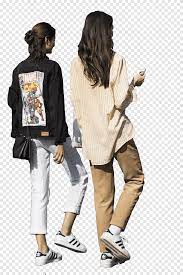 Two Woman Walking Walking Rendering Architecture Sitting Man Miscellaneous Tshirt Png People Png Render People People Walking Png