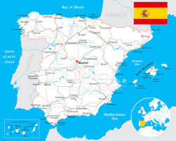 Click on the spain flag map to view it full screen. Spain Map Flag Navigation Labels Roads Illustration Stock Vector Freeimages Com