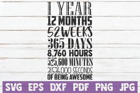 20 minutes to hours = 0.3333: 1 Year Months Weeks Days Hours Minutes Seconds Of Being Awesome By Mintymarshmallows Thehungryjpeg Com