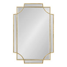 Decorate your home with a diy octagon mirror to get that high end look, on the cheap! Gold Set Of 3 Geometric Wall Accent Mirrors For Home Kate And Laurel Laverty Modern Decorative Octagon Wall Mirror Set Mirror Sets Home Kitchen