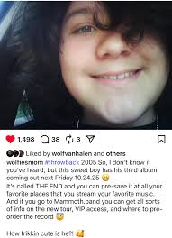 reposted @wolfiesmom So Cute!! 🥰 www.mammoth.band Read below! 👇🏼