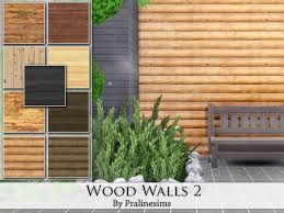 The Sims Resource Wood Walls 2 By Pralinesims Sims 4 Downloads Sims 4 Kitchen Sims Sims 4