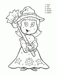 On this page are links to all of our webpages containing coloring worksheets. Halloween Color By Number Pages