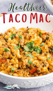 Increase heat to medium high until the mixture begins to simmer. Taco Mac And Cheese Mae S Menu