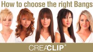 If you have a round face shape, you can use your hairstyle to get a more sculpted appearance without pulling out a single contour product. How To Choose The Right Bangs For Your Face Shape Youtube