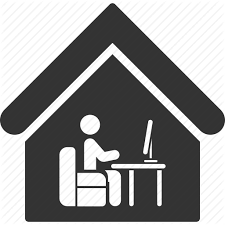 Download work from home vector icon for free Business Work Office Desk Home Office Icon Download On Iconfinder
