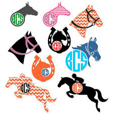 Download Horse Monogram Svg Cuttable Design Monogram Decal Vinyl Crafts Vinyl Monogram