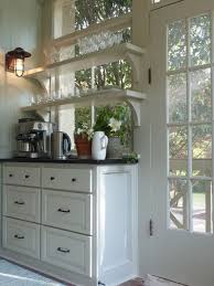 Kitchen shelving system above the window. Shelves In Front Of Windows The Estate Of Things
