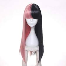 Maybe you would like to learn more about one of these? Amazon Com Ccutoo Female S Melanie Martinez Synthetic Half Black And Pink 8 Small Braids Hair Cosplay Costume Wigs Heat Resistance Fiber Muli Color 30inches Beauty