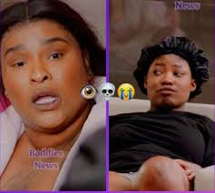 Rollie told Elsie, “Let them talk. Please don't scream while they're  speaking — it's out of respect.” Elsie looked at Rollie with that one crazy  eye😳👀… but knew better than to pop