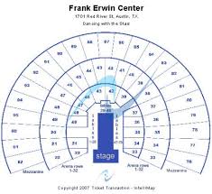 Frank Erwin Center Tickets And Frank Erwin Center Seating