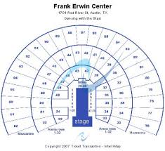 Frank Erwin Center Tickets And Frank Erwin Center Seating