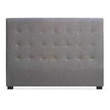 tete de lit luxor 160cm tissu taupe lit capitonne tete de lit capitonnee deco tete de lit