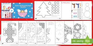 Weihnachtliche Bastelvorlagen Und Anleitungen Materialienbundel