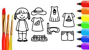 Remember to share up coloring pages summer clothes with pinterest or other social media, if you curiosity with this wallpaper. Buy How To Draw Summer Clothes Cheap Online