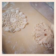 Making Doily Biscuits Biscuits Doilies Tatting