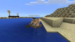 For pocket edition (pe), you tap on the leave boat button. You Can Ride With 2 People In A Boat Minecraft Amino