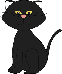A black cat sits on a tree, against a background of a full moon at night. Halloween Black Cat Clip Art Halloween Black Cat Image Black Cat Images Black Cat Art Black Cat Halloween
