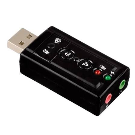 Adaptador De Sonido Usb 7.1