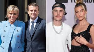 Justin bieber and hailey bieber were both received at the élysée palace by french president emmanuel macron and his wife brigitte macron on monday in paris. A 8vdblk Zzc1m