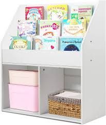 Durch die offenen fächer können schon die kleinsten beim ordnunghalten. Costway Bucherregal Kinderregal Kinderregal Freistehend Online Kaufen Otto