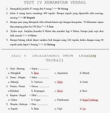 Check spelling or type a new query. Contoh Soal Psikotes Tiu 5