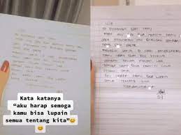 Maybe you would like to learn more about one of these? Cewek Ini Diputusin Pacar Lewat Sepucuk Surat Saat Sedang Sakit Penyebabnya Bikin Nyesek Indozone Id