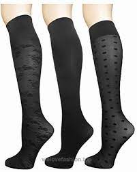 Aura Borealis Womens Graduated Compression Pattern Trouser Socks 15 20 Mmhg Buy Now 29 99 Aura Borealis Legwear O Trouser Socks Women Trousers Pattern