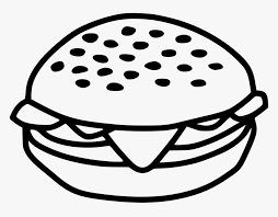 Dilihat dari gambarnya saja rendang sudah lezat, apalagi saat kamu mencicipinya. Burger Gambar Burger Hitam Putih Hd Png Download Kindpng
