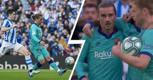 Antoine griezmann looks set to miss the rest of the season afer barcelona said on sunday the france attacker had a thigh injury. Griezmann Explains Why He Didn T Celebrate His Goal Vs Real Sociedad Despite Constant Whistles From The Stands Tribuna Com