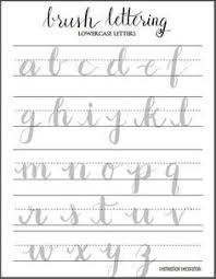 61d179fe11906d60ef35d48f83471aad New Fonts Modern Calligraphy Jpg 236 304 Pi Brush Lettering Practice Hand Lettering Practice Sheets Brush Lettering Worksheet