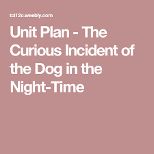 Unit Plan The Curious Incident Of The Dog In The Night Time Unit Plan The Unit How To Plan