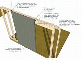 Once the coor jambs are screwed on and in place, your lentil can be nailed into place. Double Shed Doors