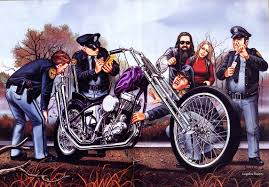Ghost rider david mann motorcycle on canvas oil painting posters and prints decorations wall art picture living room wall ready to (framed,16x24 inch). 50 David Mann Motorcycle Art Wallpaper On Wallpapersafari