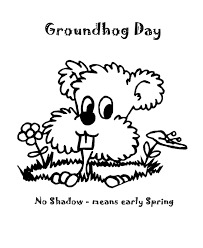 Groundhog day 2020 is on sunday, february 2nd and punxsutawney phil will venture out and predict when winter is coming to an end. Printable Coloring Pages Of Groundhogs Coloring Home