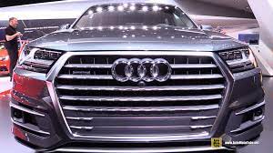 2016 Audi Q7 Tdi Quattro Exterior And Interior Walkaround Debut At 2 Audi Q7 Audi Q7 Tdi Suv Trucks