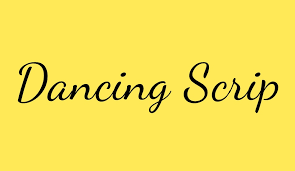 Now you can use this font in your css file. Dancing Script Font Dancing Script Font Download