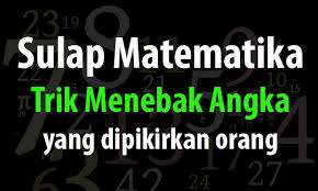 We did not find results for: Trik Sulap Angka Prediksi Pikiran Orang Matematrick