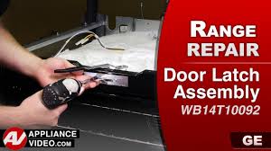 Ge also makes various appliance models for sears / kenmore. Ge General Electric Range Oven Diagnostic Repair Door Latch Assembly Youtube