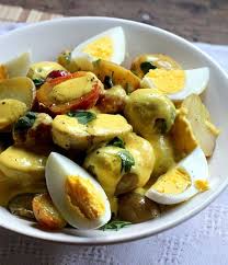 Papas A La Huancaina Recipe Peruvian Potatoes Peruvian Cuisine Potato Salad