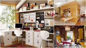 If your home office space is small, you don't have to sacrifice comfort. 30 Brilliantly Beautiful Shared Home Office Ideas For Your Household Homesthetics Inspiring Ideas For Your Home