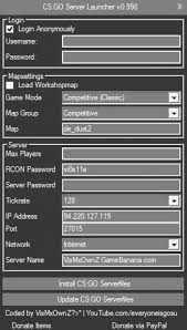 Install forge server, accept eula. Cs Go Dedicated Server Launcher V0 998 2014 Counter Strike Global Offensive Modding Tools