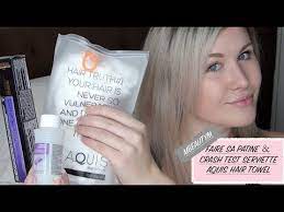 Il saura également les produits et les proportions à respecter pour ajuster le dosage. Comment Faire Une Patine Cheveux Crash Test Serviette Aquis Hair Towel Youtube
