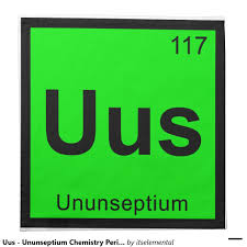 Uus Ununseptium Chemistry Periodic Table Element Cloth Napkin Zazzle Com Dj Chemistry Mixing Dj